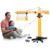 Macara cu Telecomanda idealStore Building Machine, rotatie 360, Functie de Ridicare si Coborare, Macara Mobila si Extensibila, Carlig, Cabina cu rotatie, cu accesorii de constructie incluse - imagine 26