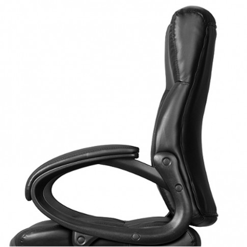 Scaun birou ergonomic idealSTORE King HC03, elegant si modern,  rotativ cu inaltime reglabila, culoare negru