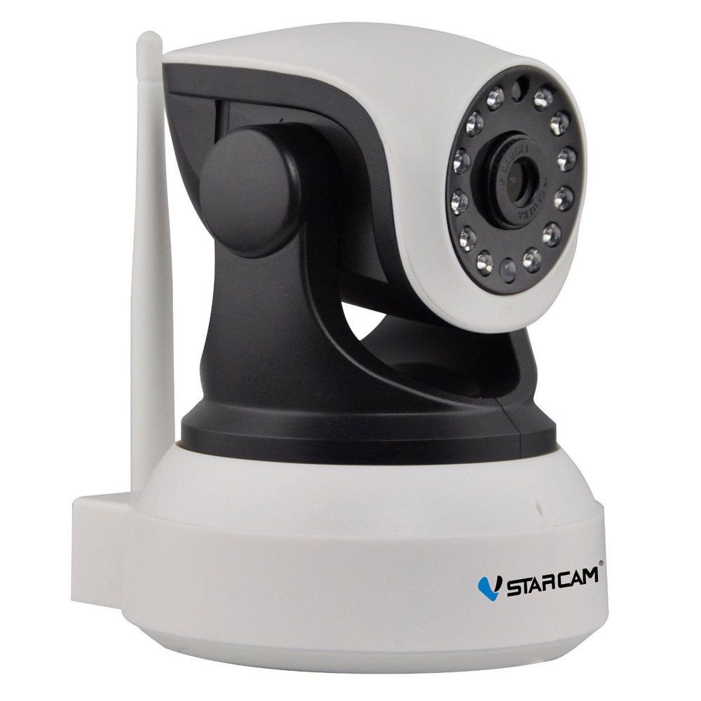 Monitor Video Baby IP Starcam Cu aplicatie pe Telefon, Wi-Fi, 720P HD , Culoare Alba ,Unghi vedere 90 , Night Vision, senzor miscare marca Sony , Suport Card Memorie , Microfon cu 2 cai ,Notificari
