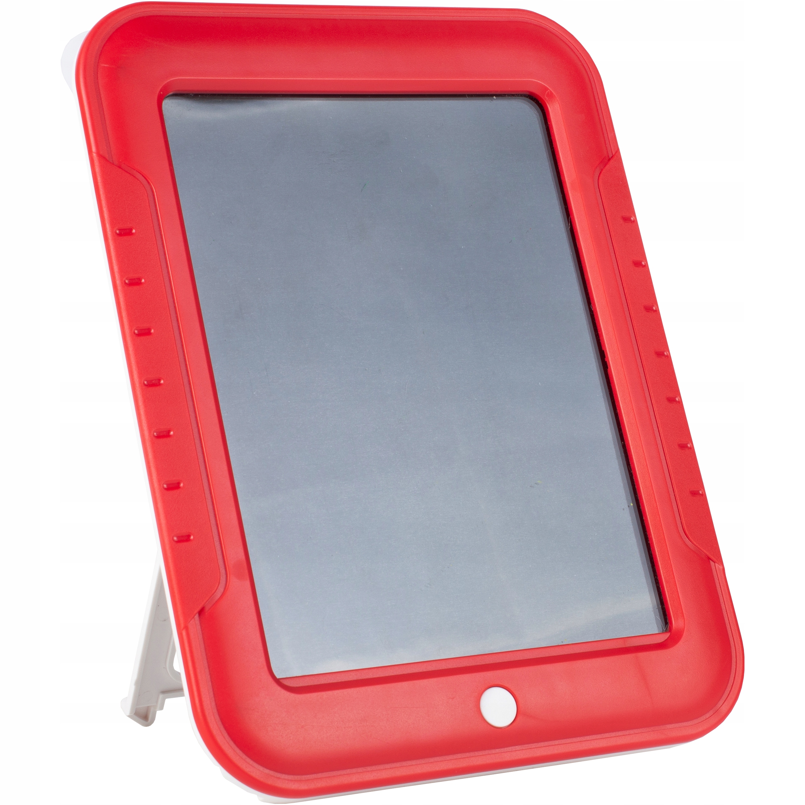 Tableta Grafica LCD Magic Pad idealStore, Dimensiuni 25.5 x 19.5 cm, Multitasking, Lumini Intermitente Multicolore, Pixuri Colorate, 30 de Sabloane, Suport pentru Tableta, Curatator de Ecran