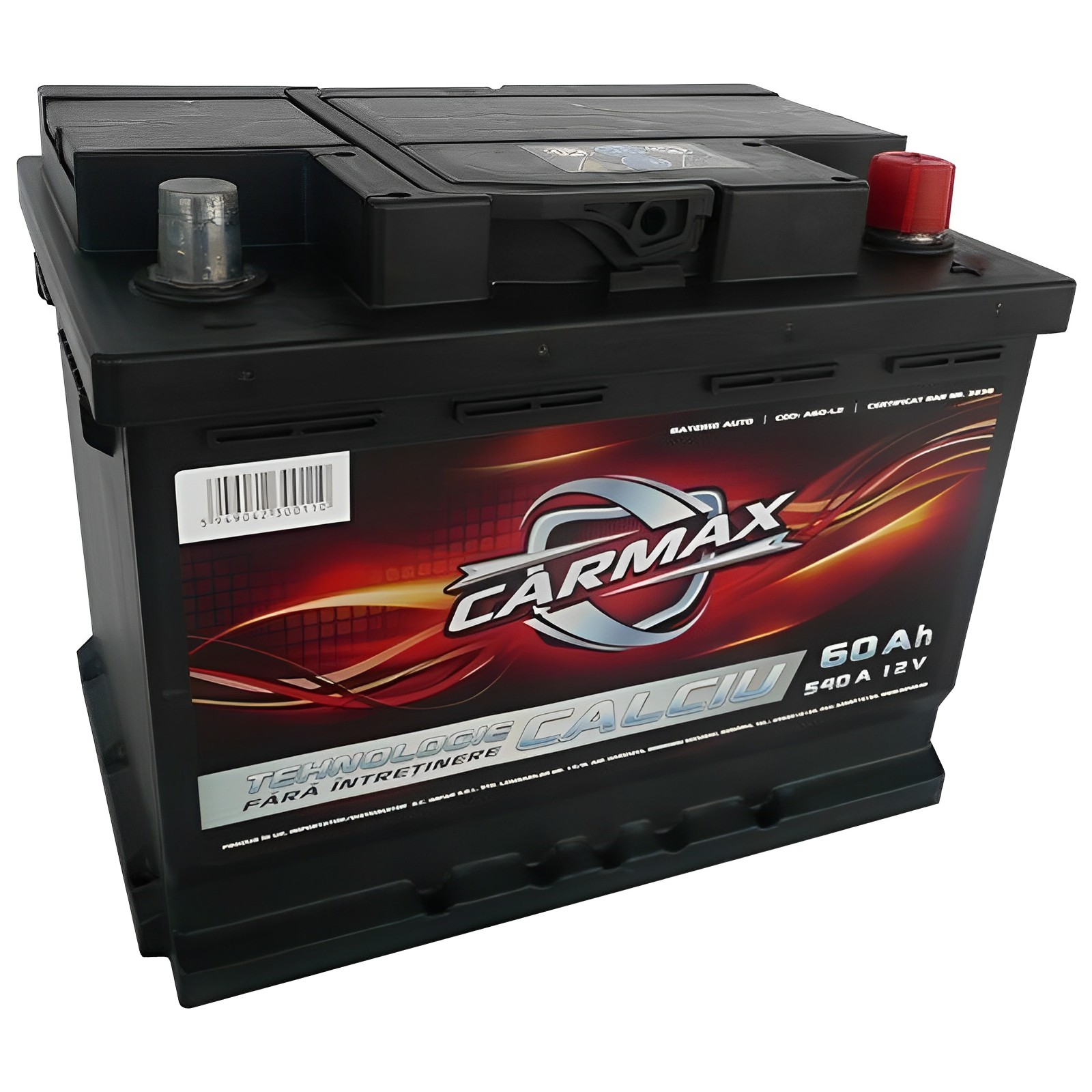 Baterie auto Carmax IdealStore, Capacitate 60Ah,12V, Recomandata masinilor pe benzina