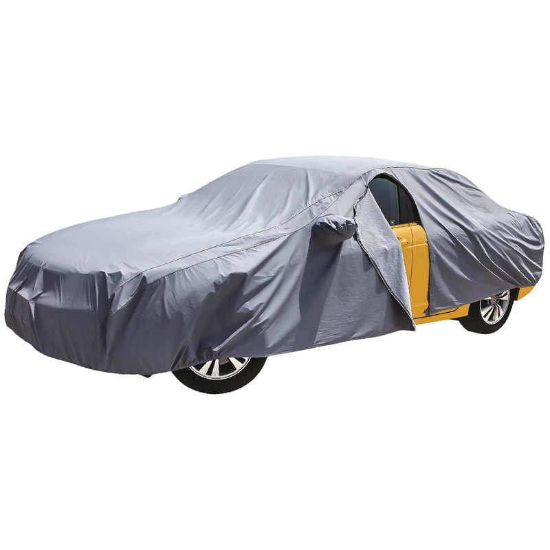 Husa Prelata auto IdealStore Vatuita, Impermeabila, Dimensiuni 4.88 x 1.76 x 1.48 m, dedicata pentru Peugeot 307 Break