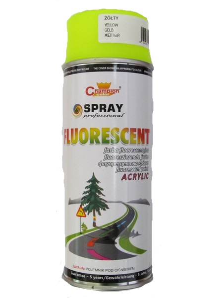 Spray vopsea Profesional CHAMPION GALBEN FLUORESCENT 400ml