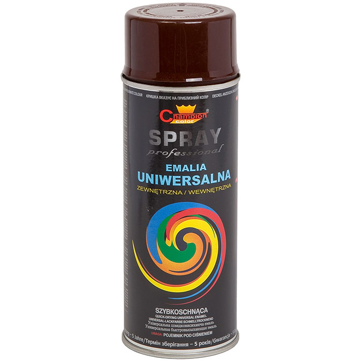 Spray vopsea Profesional CHAMPION RAL 8016 Maro 400ml