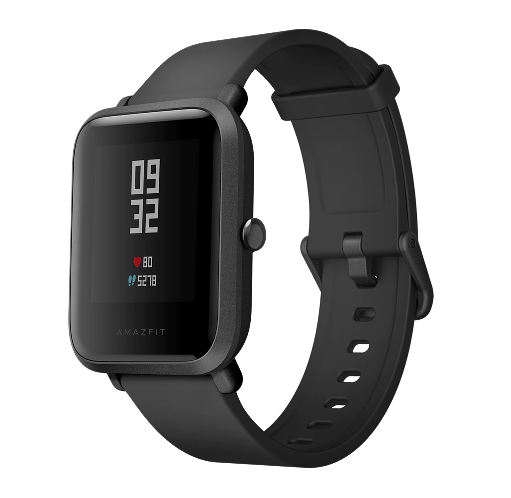 Bratara Fitness Xiaomi Amazfit Bip 2019 cu GPS  , Display cu Touchscreen 1.28″ , Curea Silicon Neagra , Rezistenta apa IP68 , Baterie de 190mAh , Monitorizare Puls , Pasi , Ritm Cardiac , Notificari Apeluri , SMS , Facebook , WhatsApp , Culoare Negru
