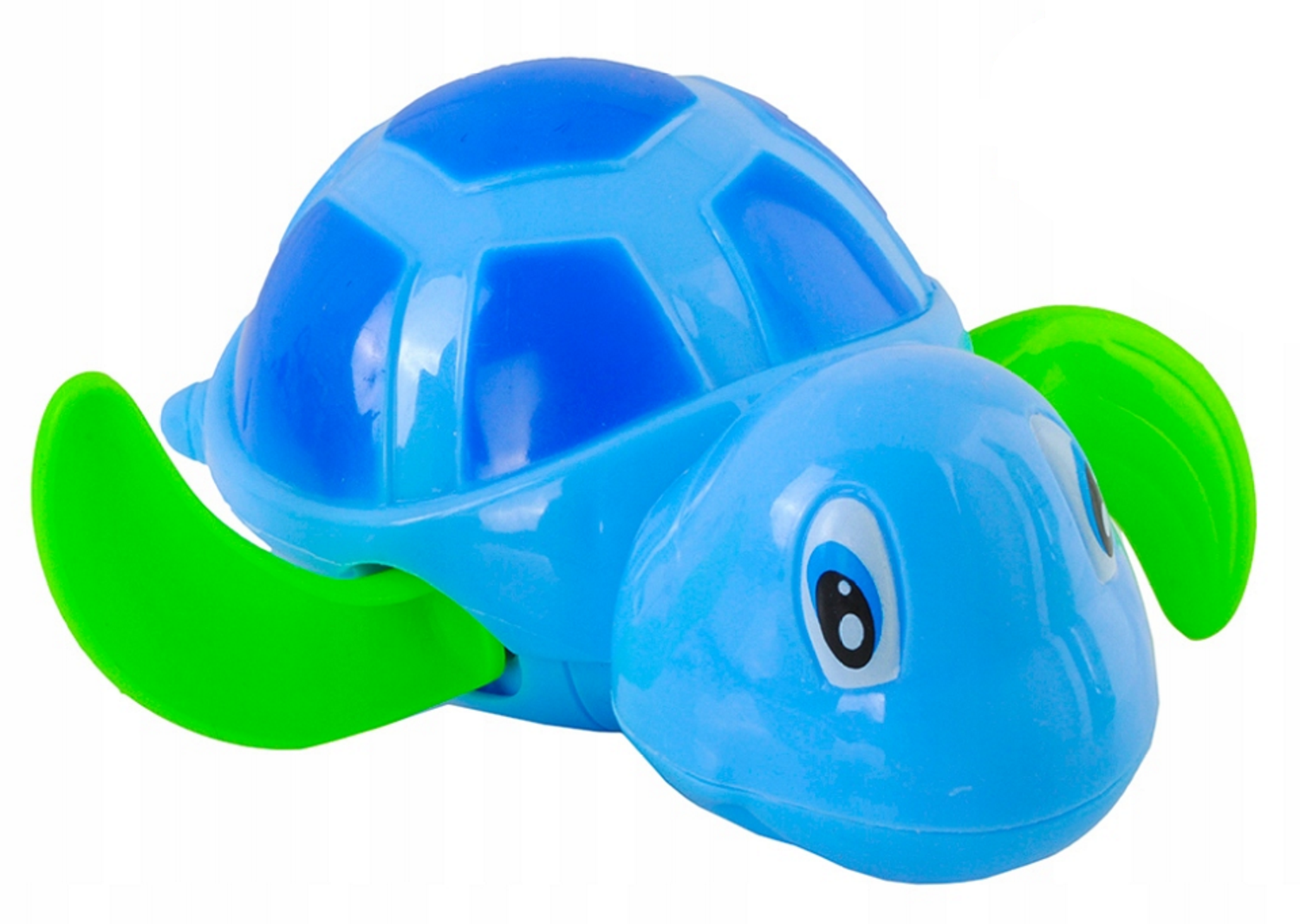 Jucarie de Baie Baby Turtle idealStore, Broasca Testoasa Rotativa, Perfecta pentru Cada sau Piscina, Innoata Alaturi de Copil, Albastra