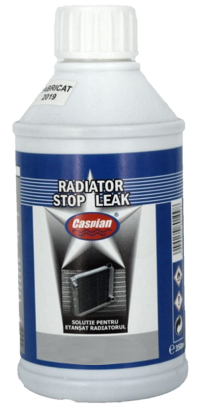 Solutie radiator STOP LEAK , CASPIAN 350ml,  Etanseaza radiatorul si sistemul de racire al automobilului