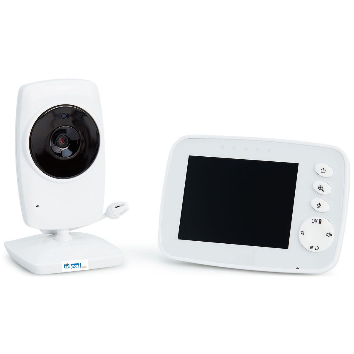 Sistem de Monitorizare Video si Audio Baby SuperCam idealStore, Ecran 3.2 inch, Comunicare Bidirectionala, Mod Eco, Cantece de Leagan, Monitor de Temparatura, Vedere Noctura, Rotire Orizontala/Verticala, Wireless